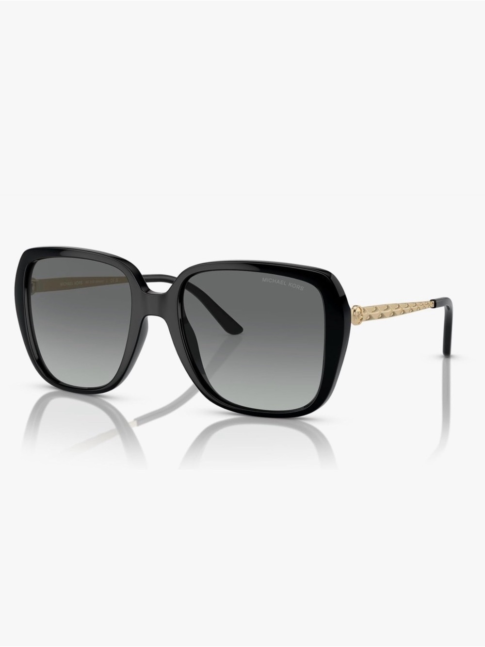 Authentic Michael Kors MK2206 Albany Sunglasses 55-19-145 Black Gold